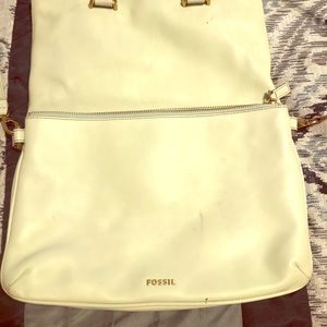 Fossil Laptop Bag/purse/Built In Wallet